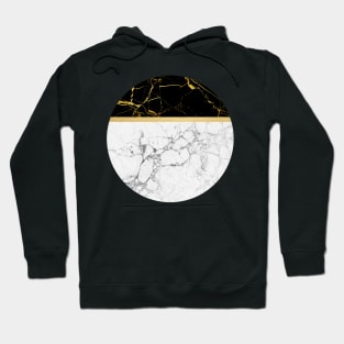 Marble and Gold Hoodie